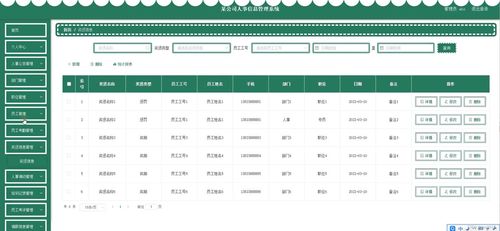 Java SSM框架下某公司人事信息管理系統（C1V6Q）開發與部署全解析